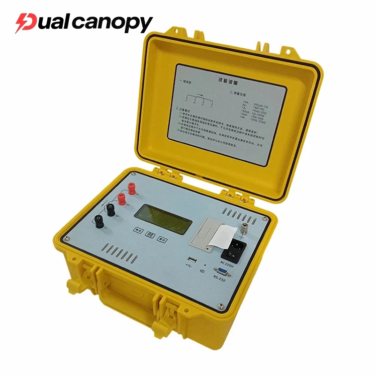Claochladán DC Friotaíocht Tástálaí Demagnetization